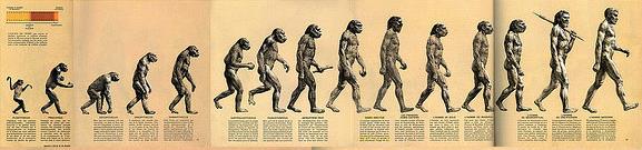 fragment of original march of progress illustartion